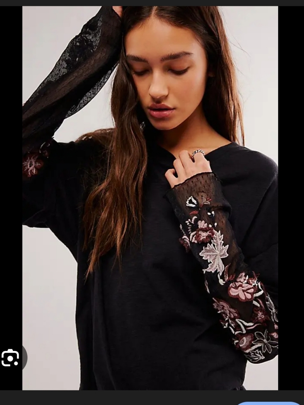 Free People Gardener Tee - SMALL NWT - Picture 2 of 15